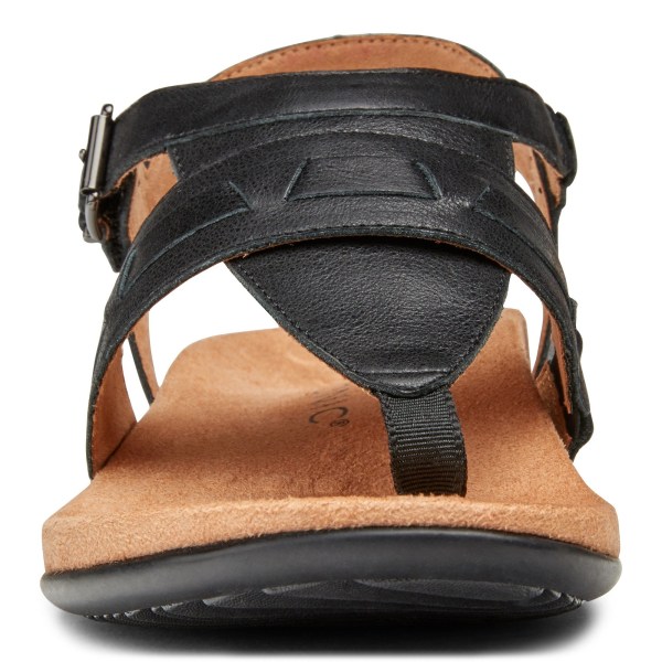 Vionic Sandals Ireland - Lupe Sandal Black - Womens Shoes In Store | AJVWL-5142